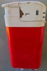 Vtg Coca-cola Prof Butane Lighter Red White Refillable Japan Promo Not Working