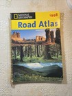 National Geographic Road Atlas 1998 Usa Canada Mexico Vintage Maps Travel Guide