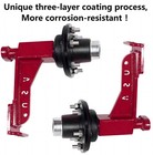 6x 5 5 Lug Superior Shipping Container Wheels   Spindle Kit   new Upgraded Model   