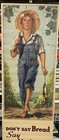 Holsum Bread Vintage Advertising Store Paper Banner Fishing 35   x11 5   