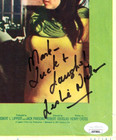 Leslie Nielsen Jsa Autographed Night Train To Paris Lc Free Shipping  Not Psa