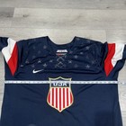 Nike Team Usa Hockey Jersey Mens Xxl Blue Shield 2014