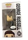 George Russell Signed Funko Pop  Mercedes F1 Genuine Autograph Ak29099 Jsa Coa