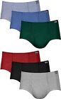 Hanes Men s Tagless Briefs 6 Pack  Wicking Cool Comfort No Ride Xl 40 42 Nwt
