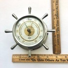 Vintage Swift   Anderson Boston Mass Ships Wheel Barometer