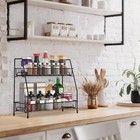 Kitchen Bathroom Spice Rack Organizer Countertop Cabinet Storage Holders