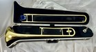 Holton Tr602p Tenor Trombone     Vintage Brass     Case   Mouthpiece Included