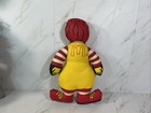 Vintage Ronald Mcdonald Soft Plastic Fabric Stuffed Plush   1984  12    free Ship