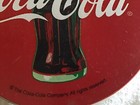 Coca Cola Nature Stone Coaster  With Cork Back 4  Diam