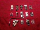 Low Shank Foot Feet 15 Pc  Singer  Brother   Kenmore  004 Set Snap On 