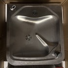 Avalon Wall Mounted Stainless Steel Water Fountain Bottle Filler  2 Faucets