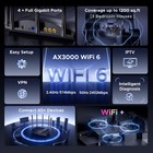 Tenda Wifi 6 Router  Ax3000 Dual Band Gigabit Wireless Router For Home  4 Gig   