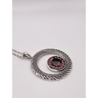 12mm Empty Cup Chain Pendant Setting Circle Statement Necklace Diy Necklace Base