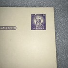Rare Statue Of Liberty 3 Cent Blank Vintage Unused Post Card B5