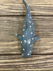 Whale Shark Action Figure Toy 4  Ocean Marine Animal Blue White Spots