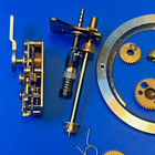 Vintage Steampunk Gear Lot - Mixed Metal  Brass Steel Dials Levers Gears