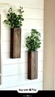 Pair Of    real Solid Wood   farmhouse Wall Sconces Set  Oak Wood Home Decor  Rustic