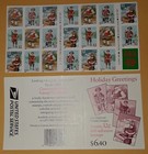 Two X 20   40 Of Christmas Santa   Children 32   Us Postage Stamps  Usa 3008-3011