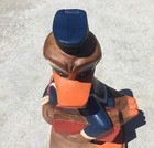 Rare 1996 Wood Hand Carved   Painted Donald Duck Holding Book Approx 13  Tall