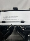 Vintage Very Nice 1934 Royal H Model Typewriter W  Beveled Glass Side Windows