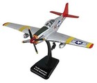 New Ray World War Ii Replica Fighter Air Planes Classicaircraft P-51d Red Tails