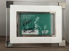 Harry Connick Jr Framed Typed Signed Letter And Backstage Pass  Vip  Rare  