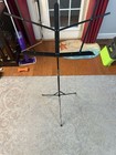 Selmer Folding Lightweight Adjustable Metal Frame Music Stand With Carry Bag
