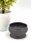 Vintage Stieff Williamsburg Restoration Pewter Open Salt   Footed Bowl Cw 98-1