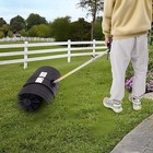 Gas Power Nylon Brush Broom Sweeper Artificial Grass Driveway Turf Snow Clean