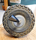Vintage Advertising Promo  Firestone Tire Pen Holder  21 00-24 Earthmover   Nice