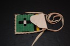 Vtg Native American Sioux Beaded Leather Tobacco Bag  Medicine Pouch Atq
