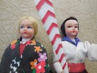Vintage Pair Of Venetian Character Dolls Eros 29 Venezia Gondolier   Lady