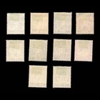 Kuwait  Scott 129-138  Elizabeth  1957  Used mh  119212