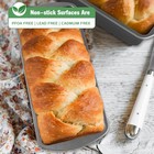 Set Of 2 Extra Large Bread Pan  13  X 5  Long Loaf Pan  Nonstick Baking Pan