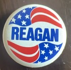 Lot Of 5 1984 Reagan Bush Official Political Campaign Pin Pinback Button Vintage