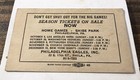 Rare 1950 Nfl  Game  Ticket  Cleveland Browns Vs Philadelphia Eagles  municipal