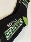 Seattle Seahawks Adult Socks Fbf 4-stripe 1 Pair- Large New Free Ship  d 