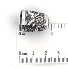 Cherub Thimble Oxidised Antique Finish Sterling Silver 925 From Ari D Norman
