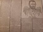 Real History  1800s News Clippings Scrapbook 