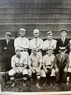 Vintage Early 1900s Baseball Team Cabinet Photo Police - Chicago  Antique Old