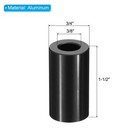 5 Pcs M10 Aluminum Spacers Metal Spacer Aluminum 3 8  Id X 3 4  Od X 1-1 2  L