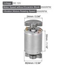 Vibration Motor Dc 12v 8500rpm Double Shaft Strong Vibrating Motors