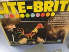 1978 Lite Brite Light Bright Color Pegs Hasbro Original Box Works Vintage  5455