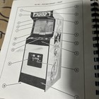 Original Factory Kick Kick Man Midway Arcade Video Game Owners Manual