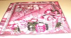 Handmade Greeting Card 3d All Occasion With Pink Roses And Lace 