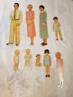 Huge Vintage Lot Of Paper Dolls 60 s - 80 s