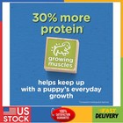 Purina Puppy Chow Tender And Crunchy Dry Dog Food Real Beef And Rice 30 Lb Bag