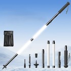 137cm Hiking Pole With Strong Flashlight  Foldable With Tactical Knife