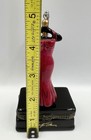 Trinket Box From The Estate Of Marilyn Monroe Hanging Red Dress Vintage 2000