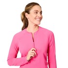 Free Country Women s Sunfree Quarter Zip Upf Sunshirt
